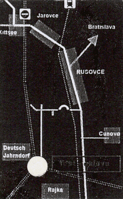 Rusovce Map